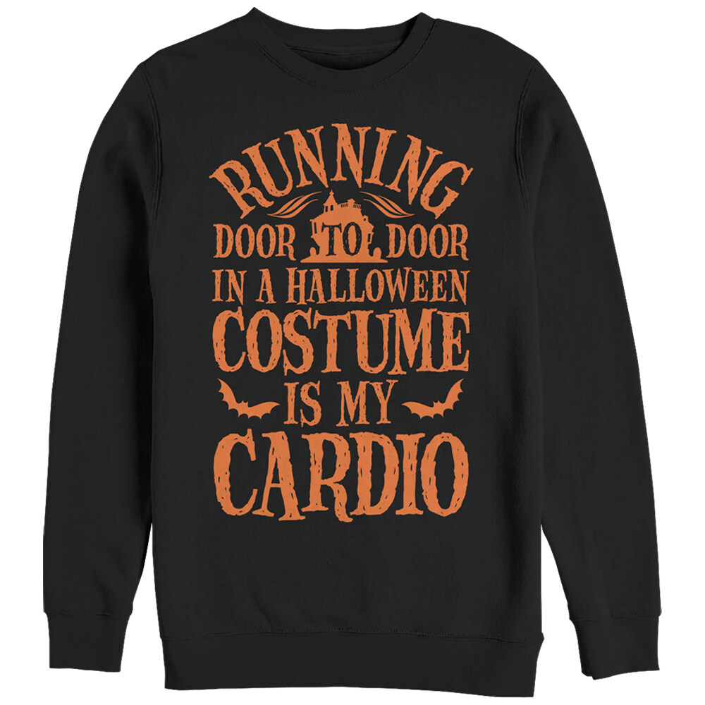 Women's CHIN UP Halloween Costume Cardio  Adult Sweatshirt