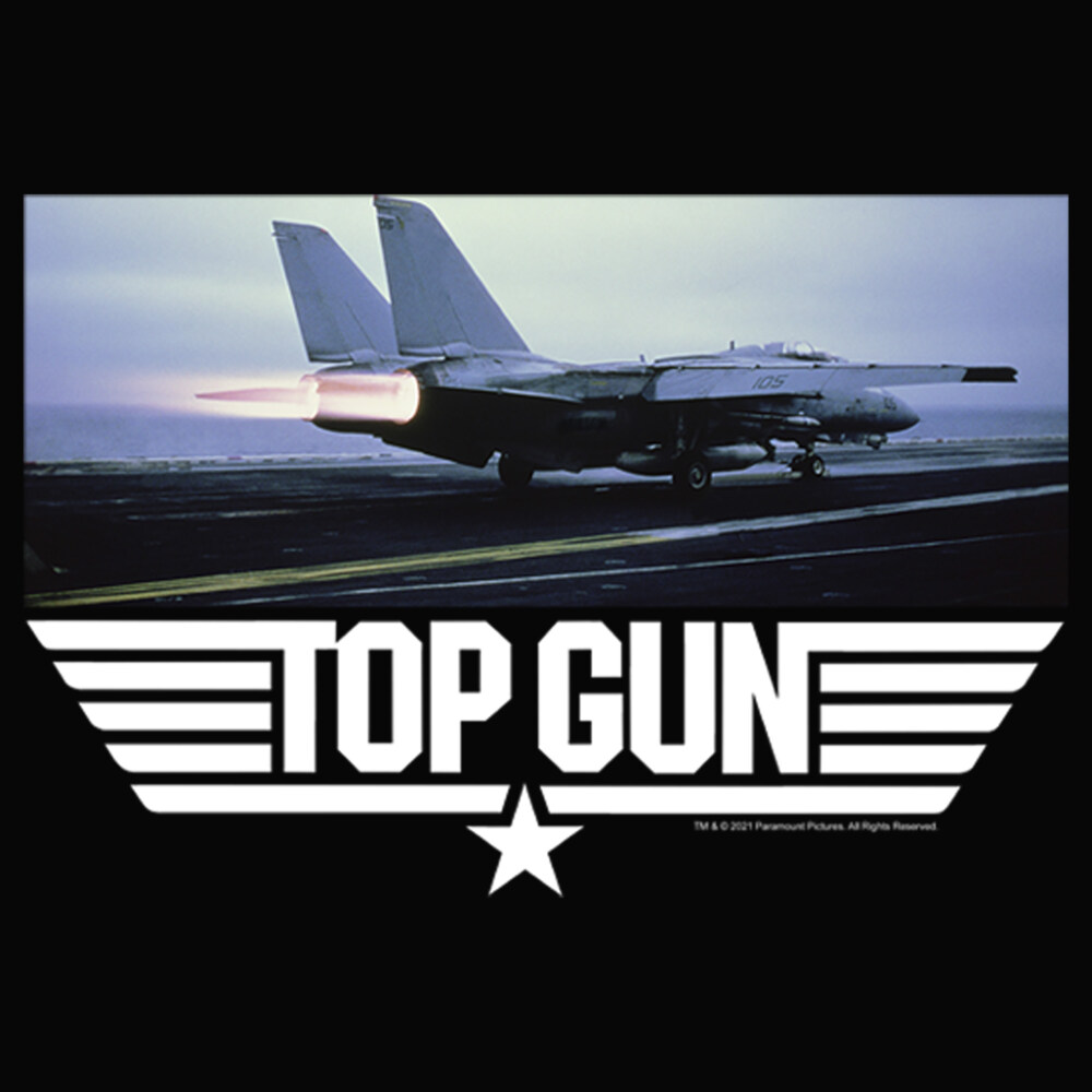 Men's Top Gun Fighter Jet Ready for Takeoff  Adult T-Shirt