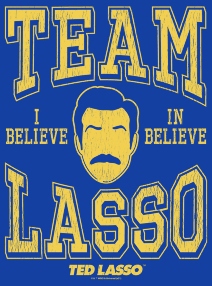 Men's Ted Lasso Team Lasso  Adult T-Shirt