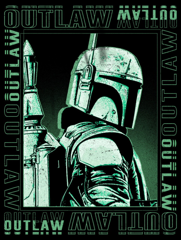Men's Star Wars: The Book of Boba Fett Outlaw  Adult T-Shirt