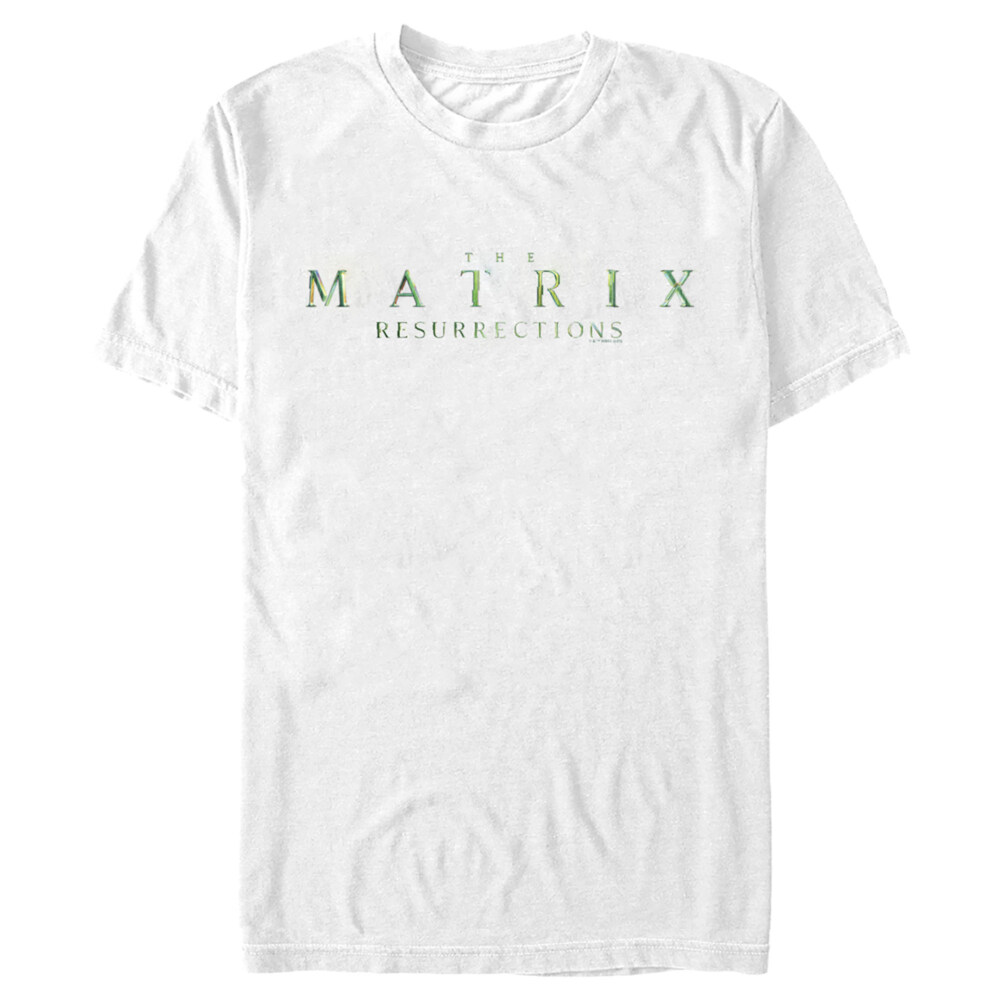 Men's The Matrix Resurrections Logo  Adult T-Shirt