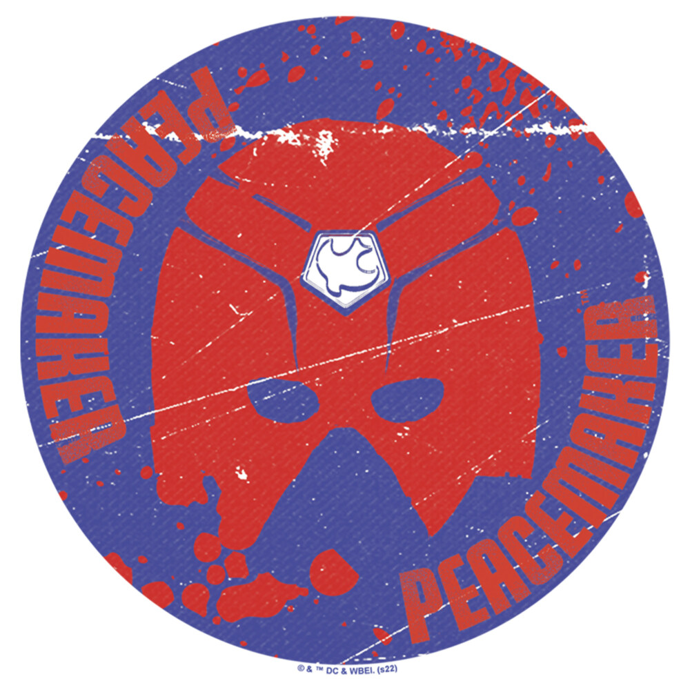 Men's Peacemaker Red Helmet  Adult T-Shirt