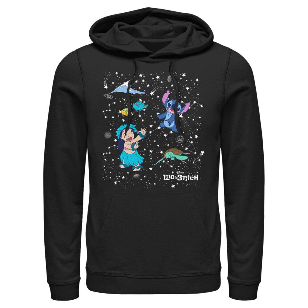 Men's Lilo & Stitch Aloha From Space  Adult Pull Over Hoodie
