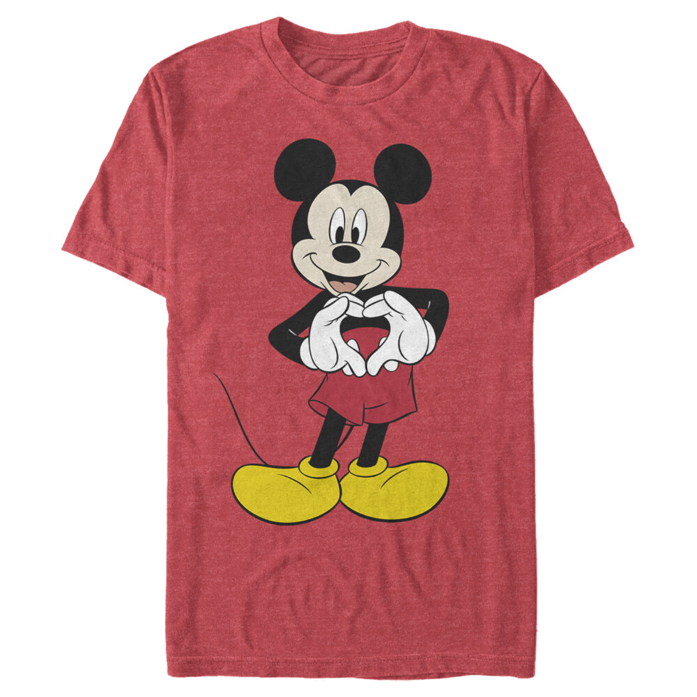 Men's Mickey & Friends Love  Adult T-Shirt