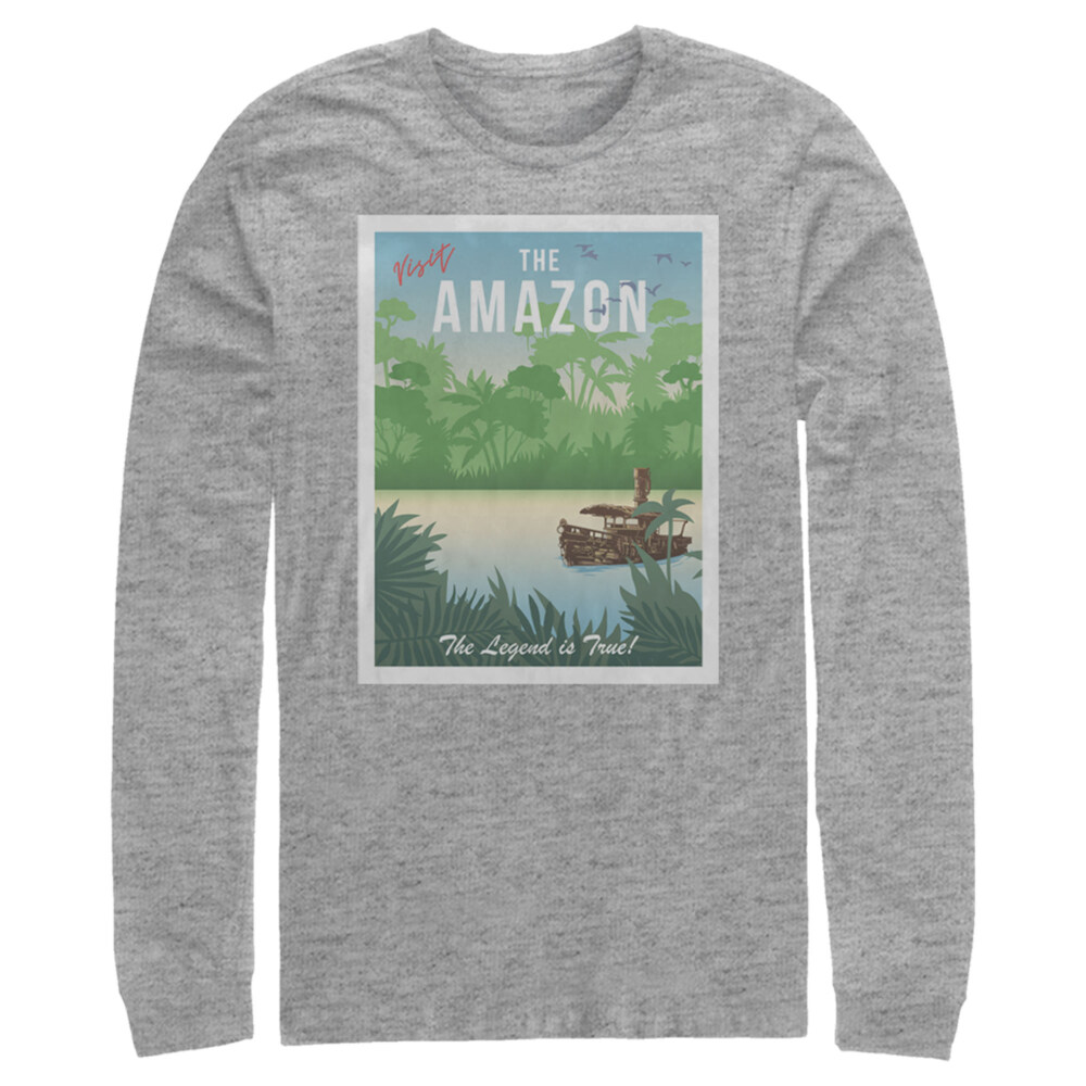 Men's Jungle Cruise Visit the Amazon  Adult Long Sleeve Shirt