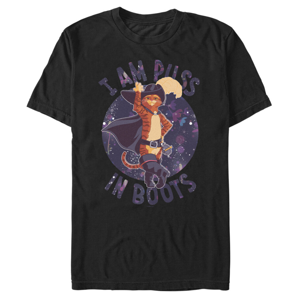 Men's Puss in Boots: The Last Wish I Am Puss in Boots  Adult T-Shirt