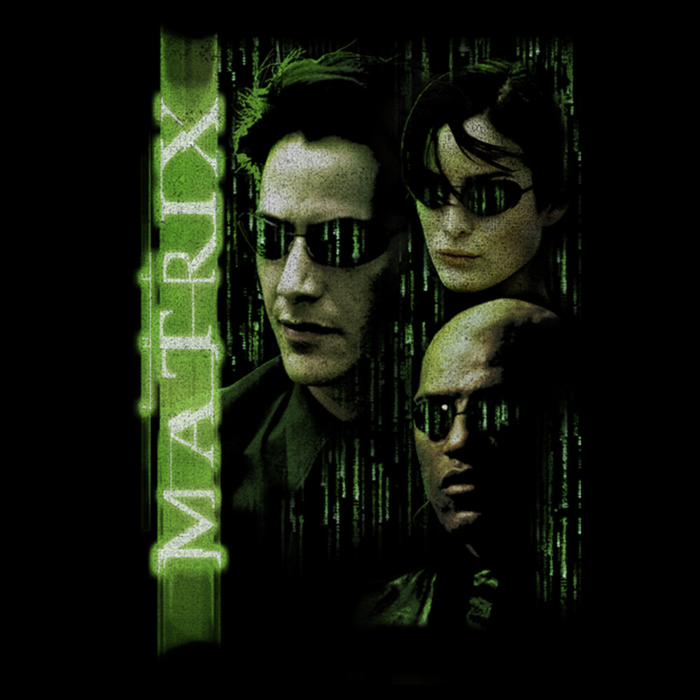 Men's The Matrix Poster  Adult T-Shirt