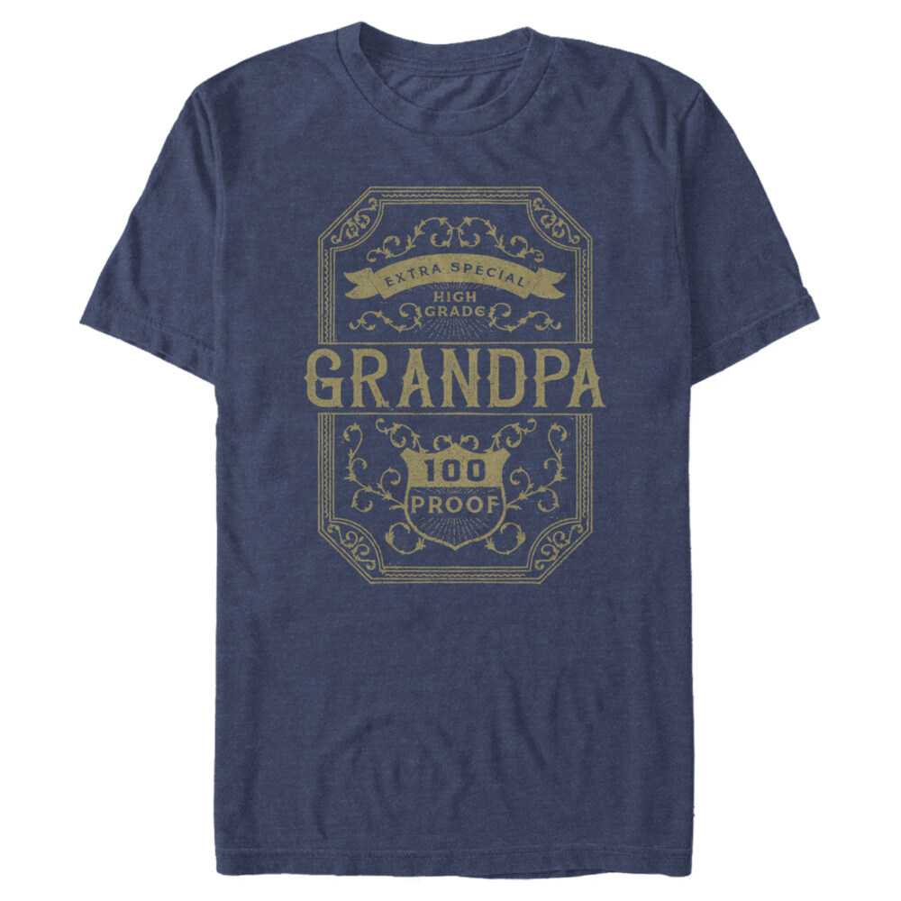 Men's Lost Gods 100 Proof Grandpa  Adult T-Shirt