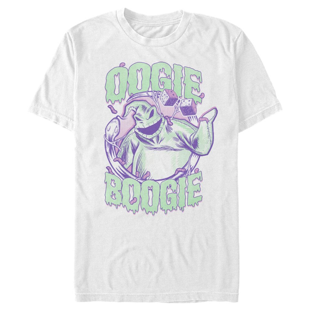 Men's The Nightmare Before Christmas Slimy Oogie Boogie  Adult T-Shirt