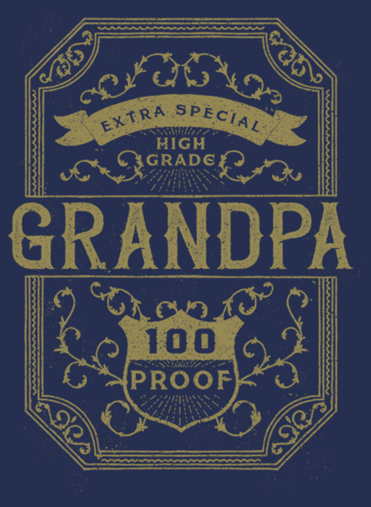 Men's Lost Gods 100 Proof Grandpa  Adult T-Shirt