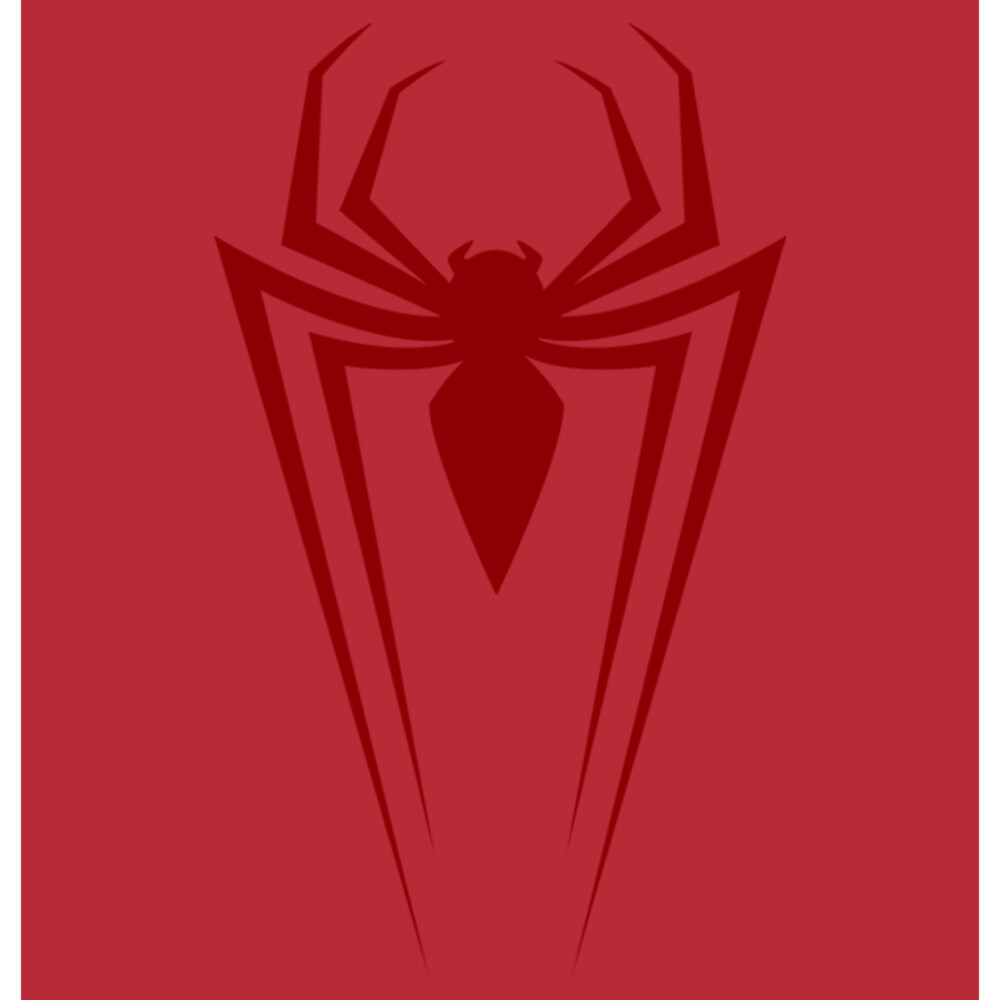 Men's Marvel Spider-Man Icon Badge  Adult Pull Over Hoodie