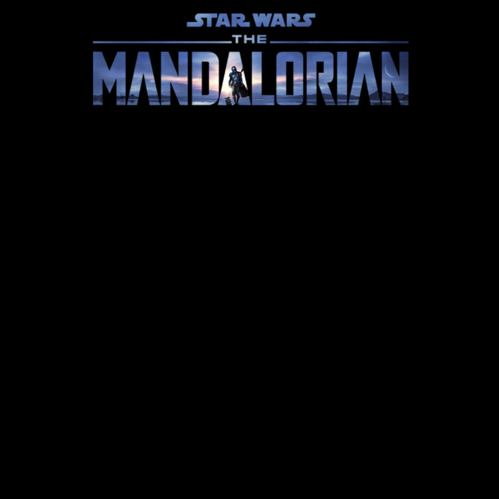 Men's Star Wars: The Mandalorian Season 2 Silhouette Logo  Adult T-Shirt