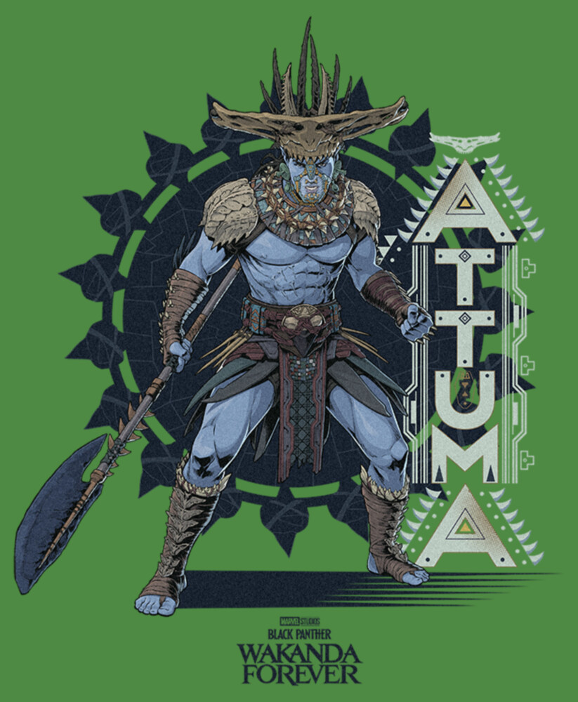 Men's Marvel: Black Panther: Wakanda Forever Attuma Portrait  Adult T-Shirt