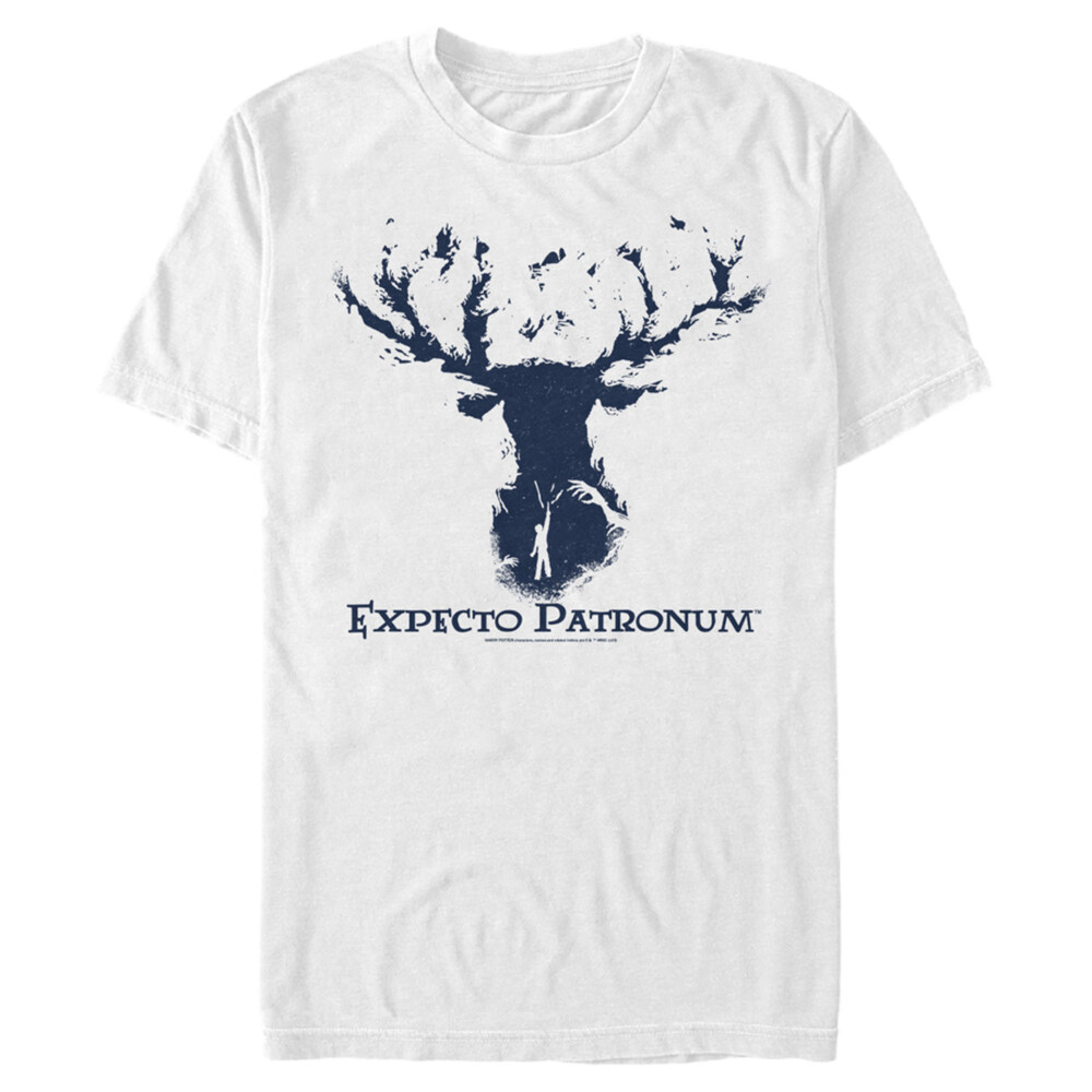 Men's Harry Potter Stag Patronus Silhouette  Adult T-Shirt