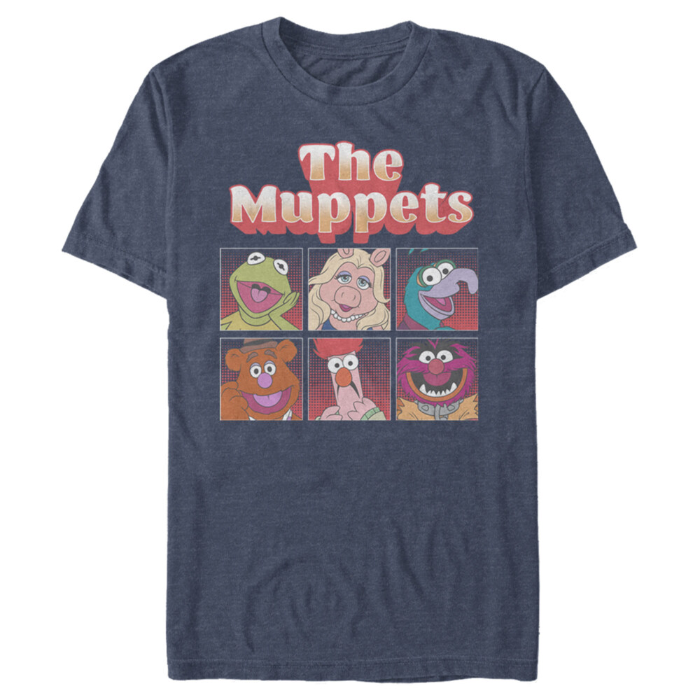 Men's The Muppets Boxed Characters  Adult T-Shirt