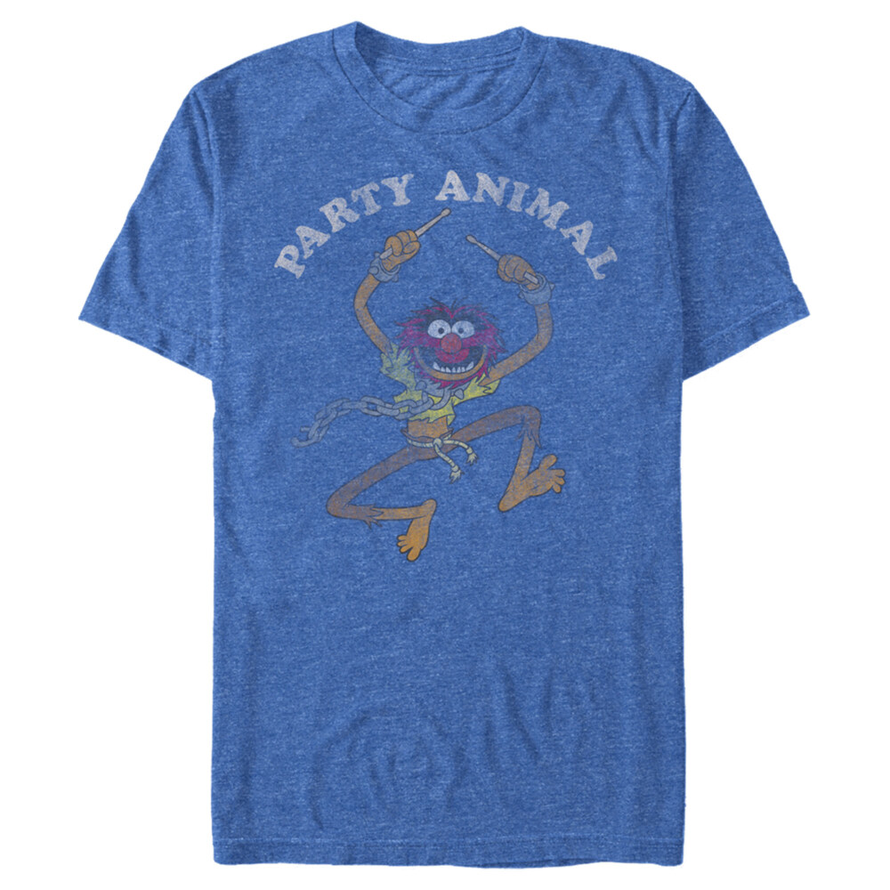 Men's The Muppets Animal Party  Adult T-Shirt