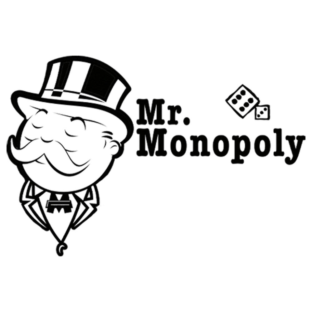 Men's Monopoly Mr. Monopoly  Adult T-Shirt