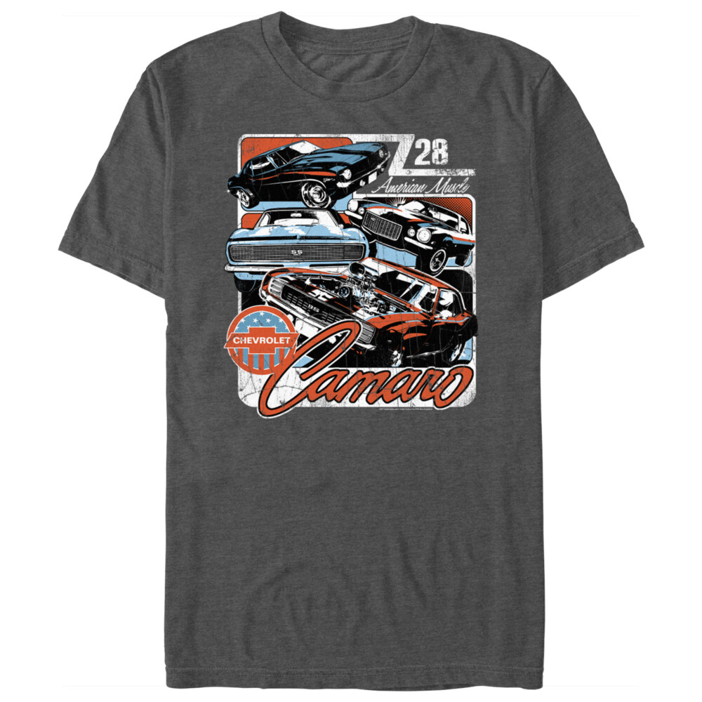 Men's General Motors Camaro Z28 American Muscle  Adult T-Shirt