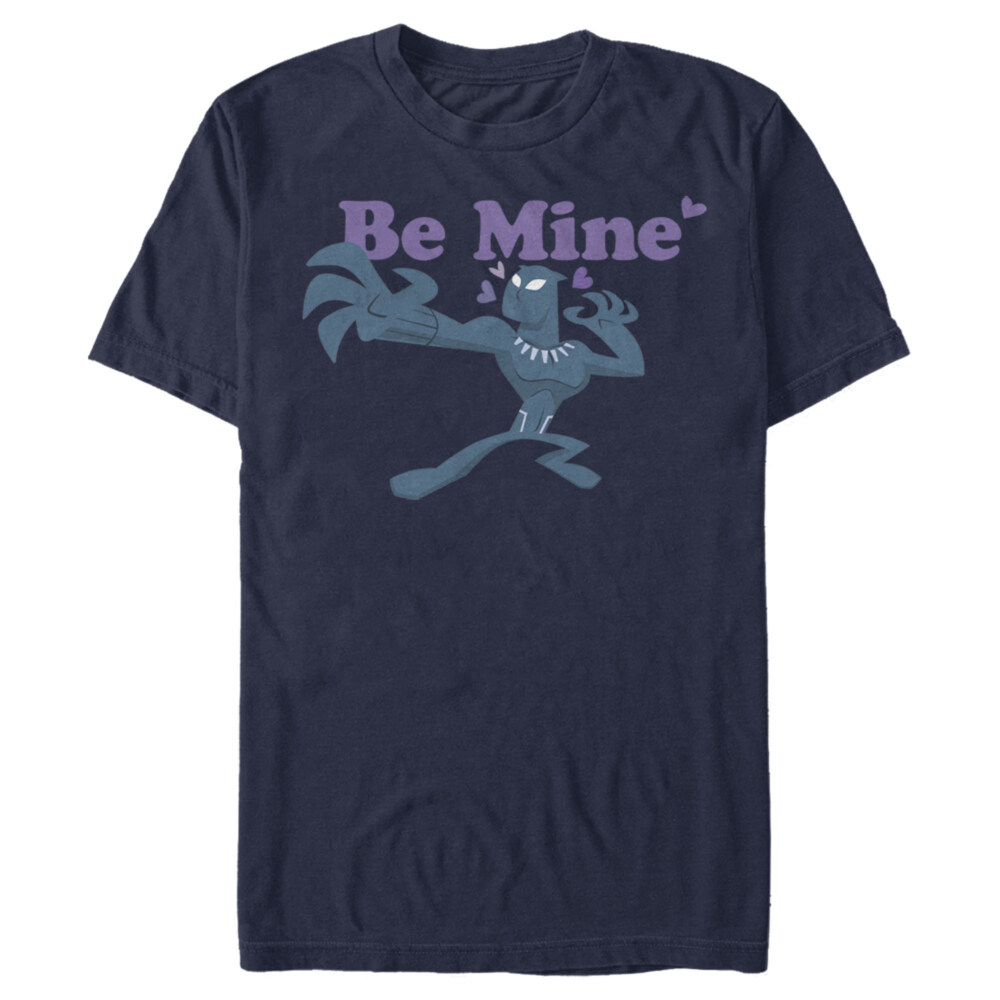 Men's Marvel Black Panther Be Mine  Adult T-Shirt