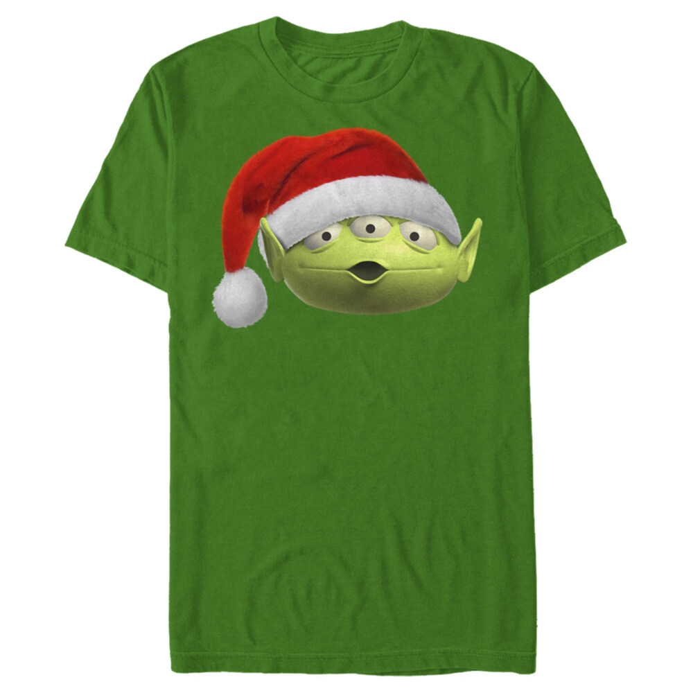 Men's Toy Story Little Green Santa  Adult T-Shirt