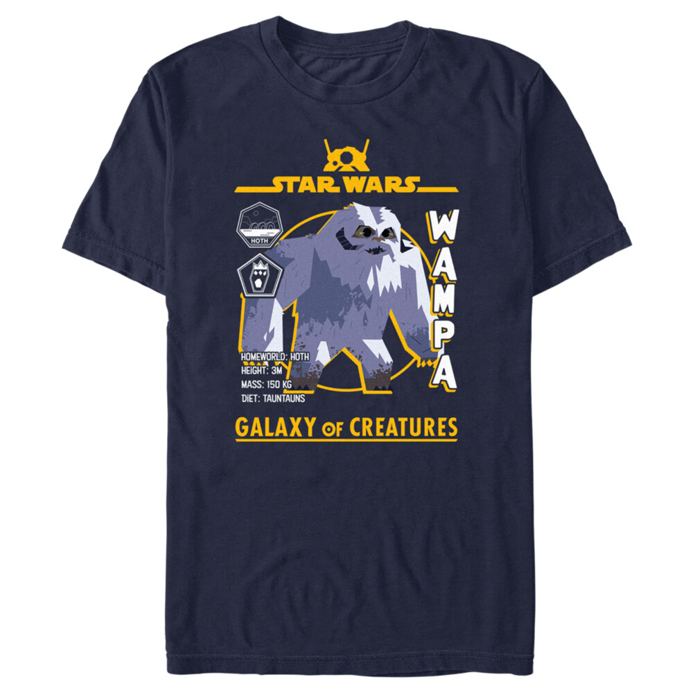 Men's Star Wars: Galaxy of Creatures The Wampa  Adult T-Shirt