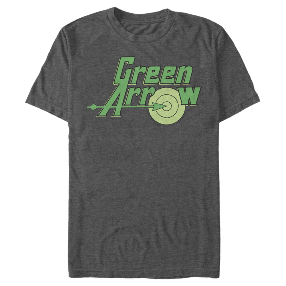 Men's Justice League Classic Arrow Logo  Adult T-Shirt