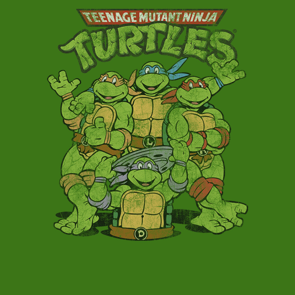 Men's Teenage Mutant Ninja Turtles Best Friend Shot  Adult T-Shirt