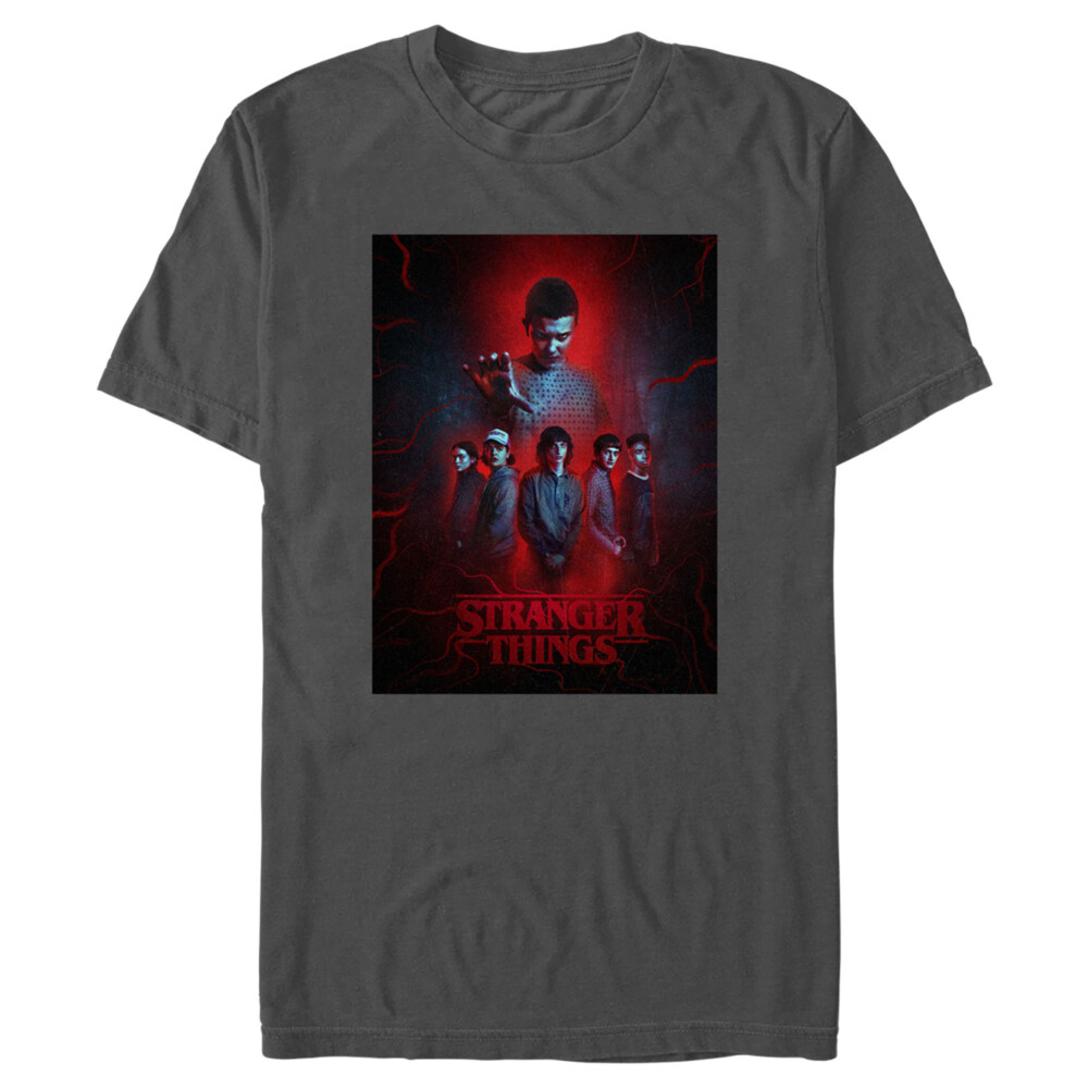 Men's Stranger Things Powerful Eleven and Gang  Adult T-Shirt