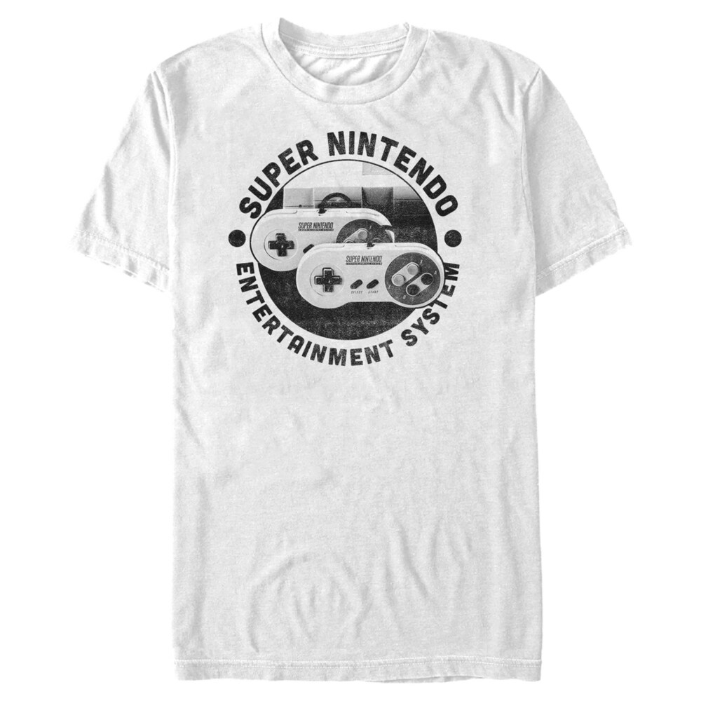 Men's Nintendo SNES Controller Photo  Adult T-Shirt