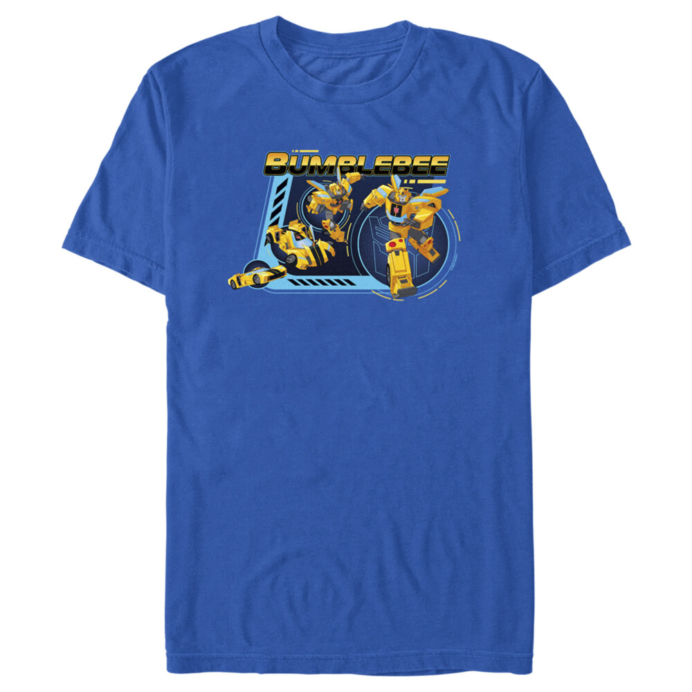 Men's Transformers: EarthSpark Transforming Bumblebee  Adult T-Shirt