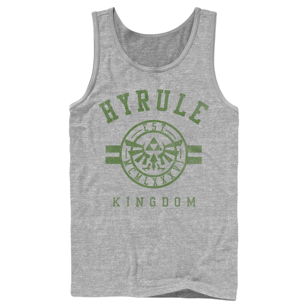 Men's Nintendo Legend of Zelda Hyrule Kingdom  Adult Tank Top