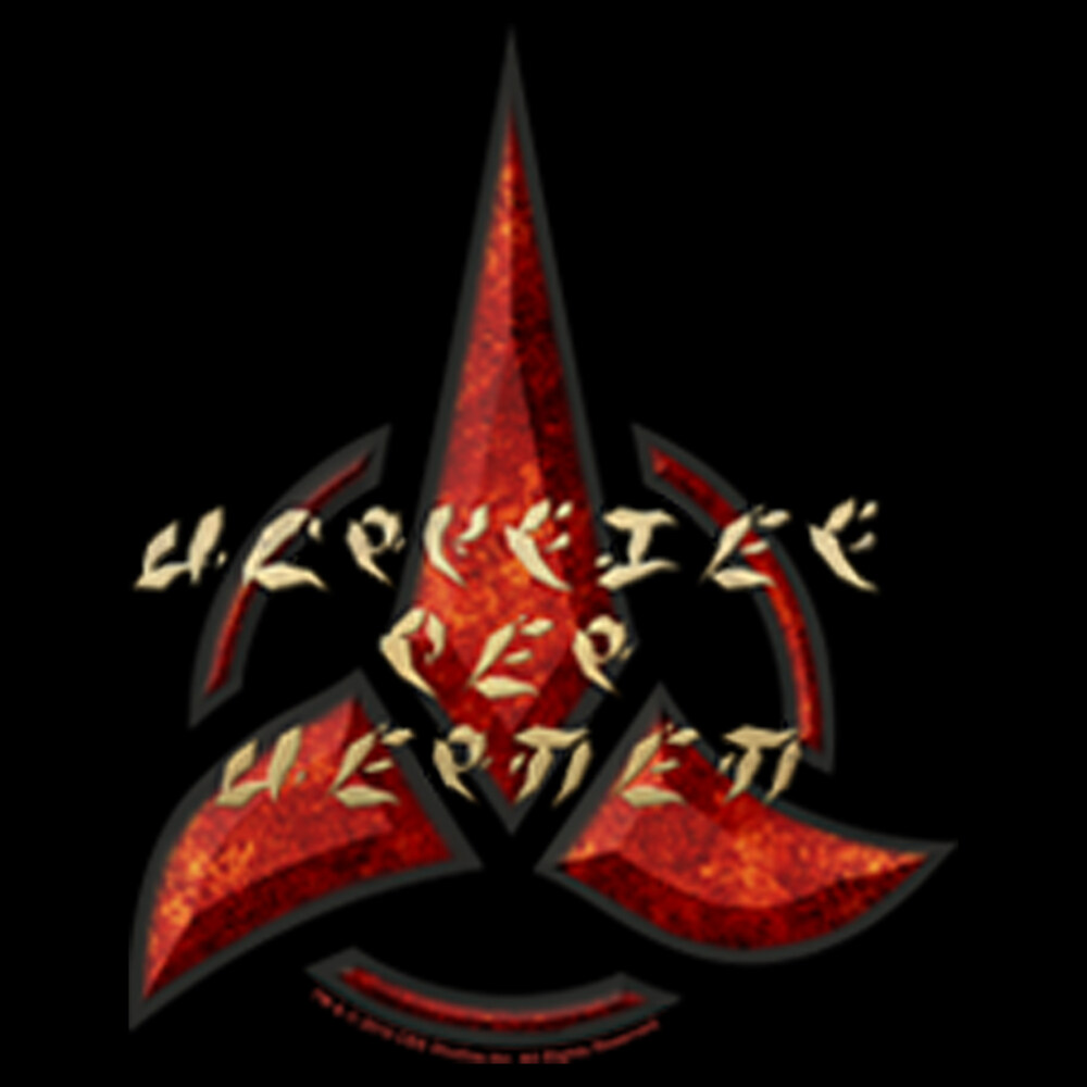 Men's Star Trek: Discovery Pocket Klingon Emblem  Adult T-Shirt