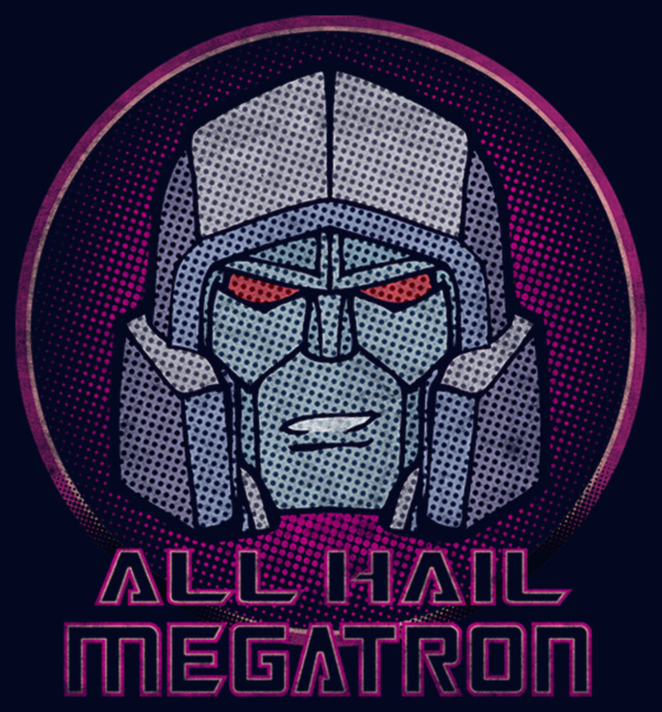 Men's Transformers Megatron Hail the Leader  Adult T-Shirt