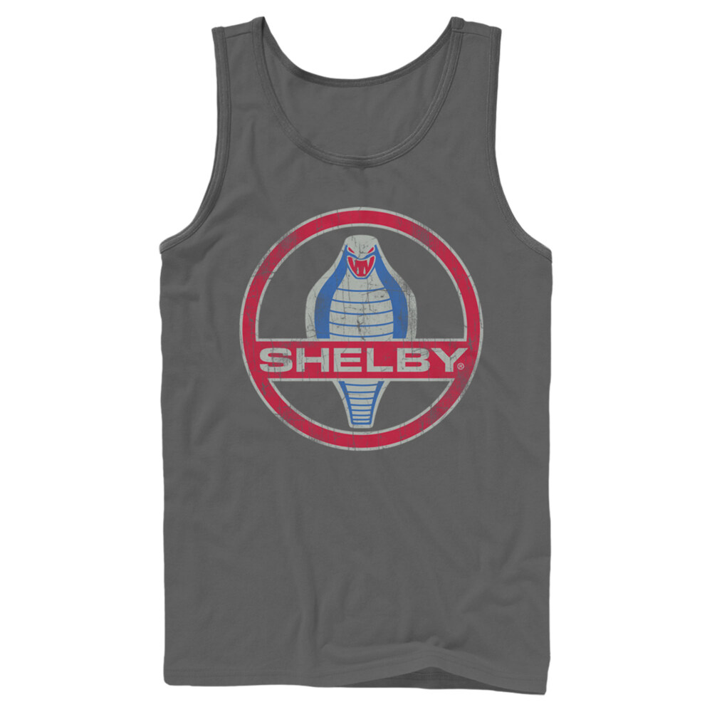 Men's Shelby Cobra Vintage Logo  Adult Tank Top