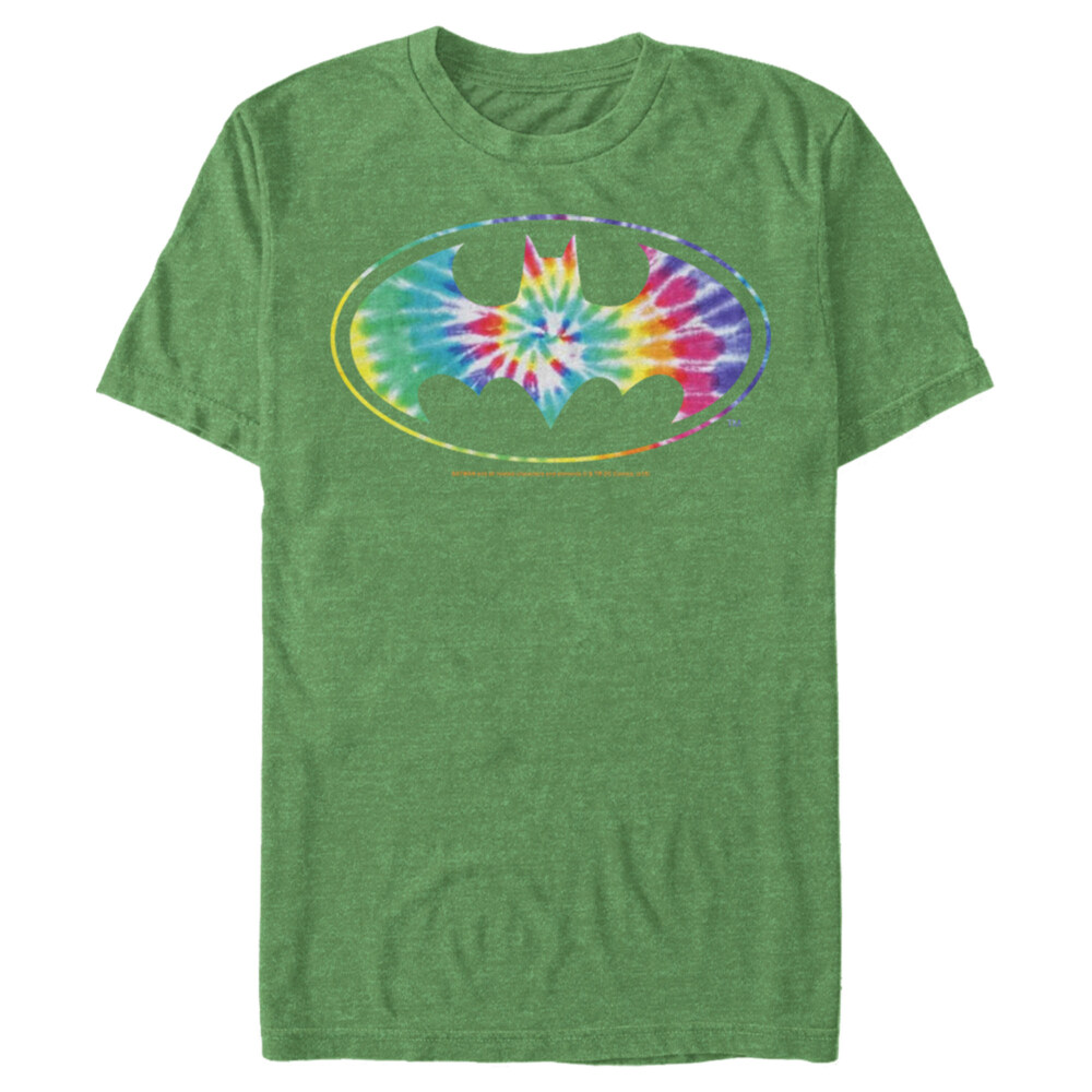 Men's Batman Tie Dye Logo  Adult T-Shirt