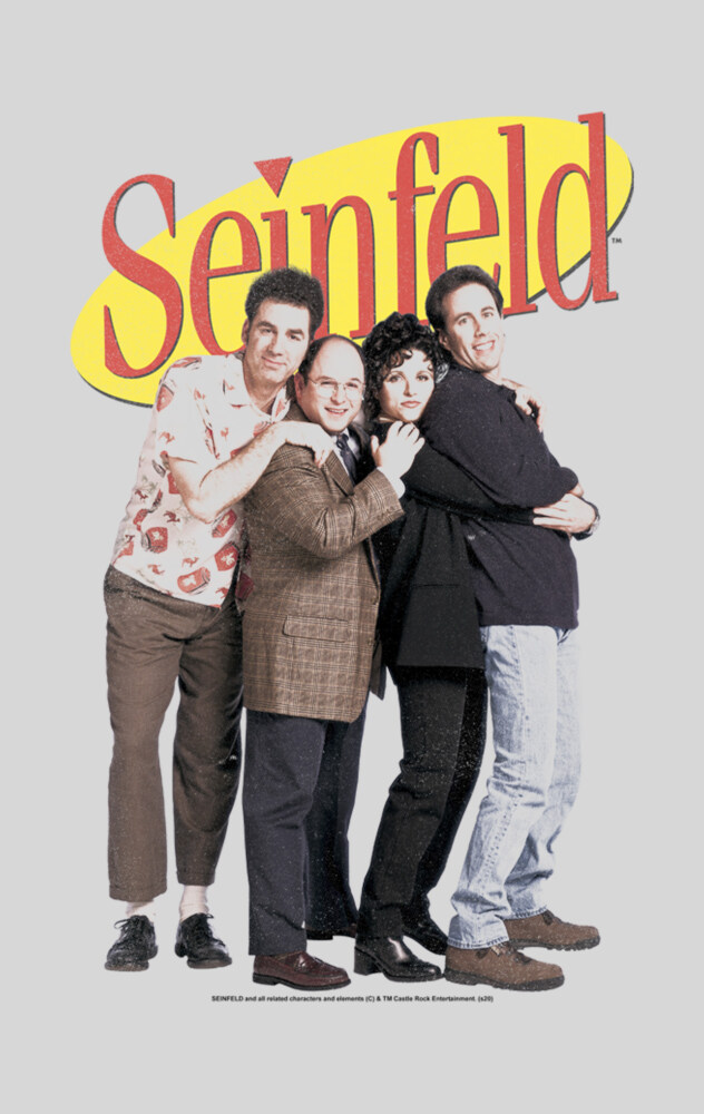 Men's Seinfeld Classic Group Photo  Adult T-Shirt