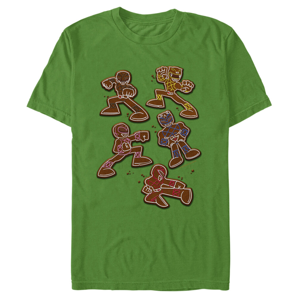 Men's Power Rangers Power Ranger Cookies  Adult T-Shirt