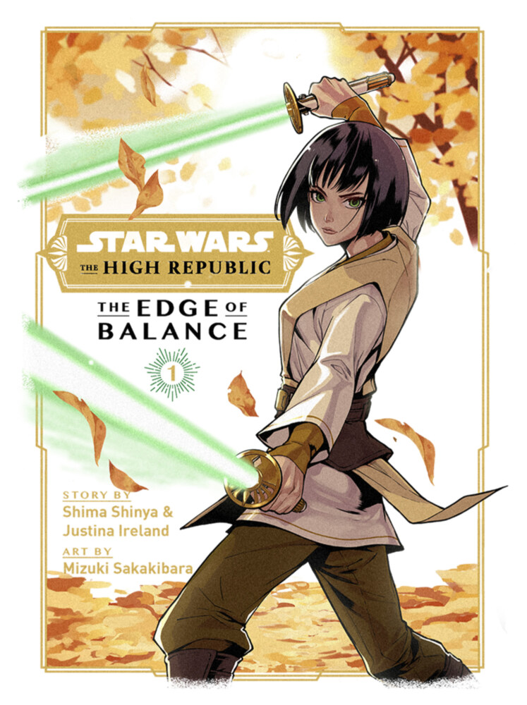 Men's Star Wars The High Republic Edge of Balance Cover  Adult T-Shirt