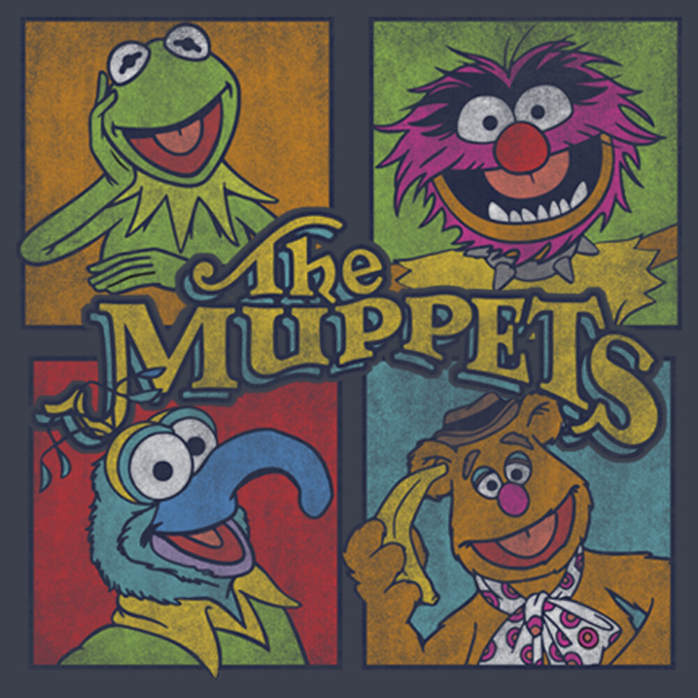 Men's The Muppets Character Panels  Adult T-Shirt