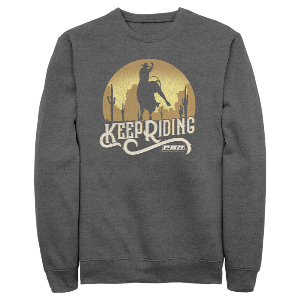Men's Professional Bull Riders Keep Riding  Adult Sweatshirt