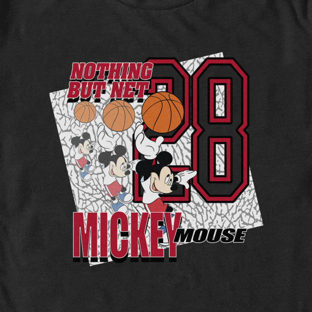 Men's Mickey & Friends Nothing but Net  Adult T-Shirt