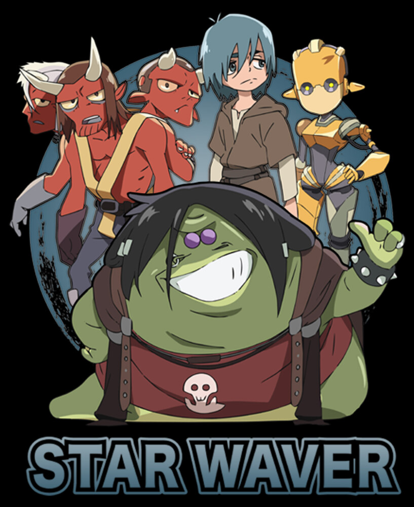 Men's Star Wars: Visions Star Waver  Adult T-Shirt