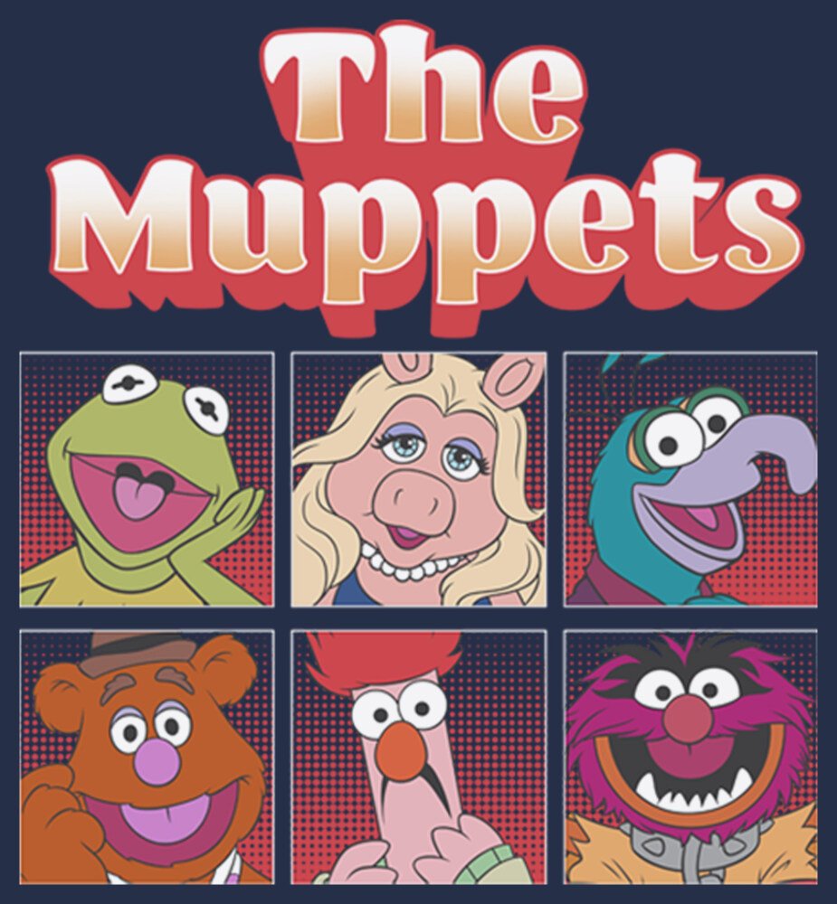 Men's The Muppets Boxed Characters  Adult T-Shirt