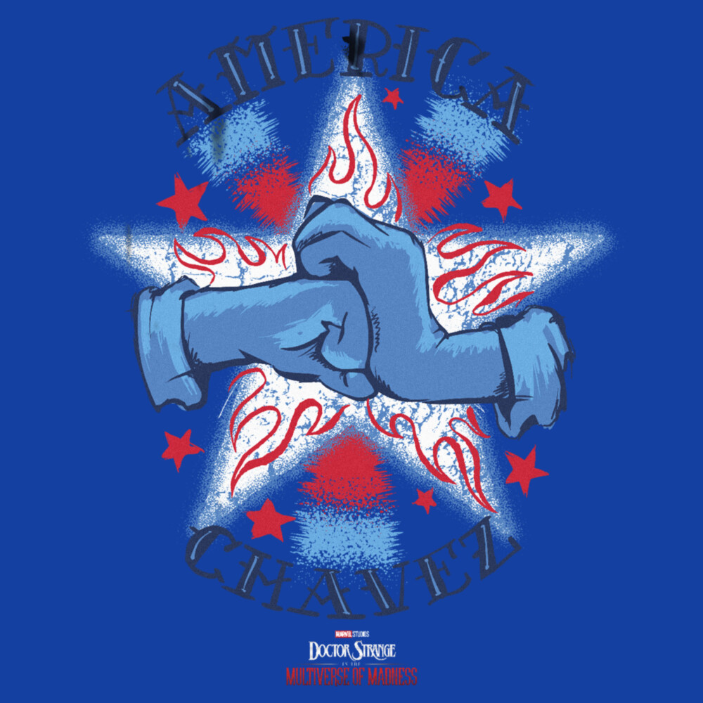 Men's Marvel Doctor Strange in the Multiverse of Madness Ready for Action  Adult T-Shirt