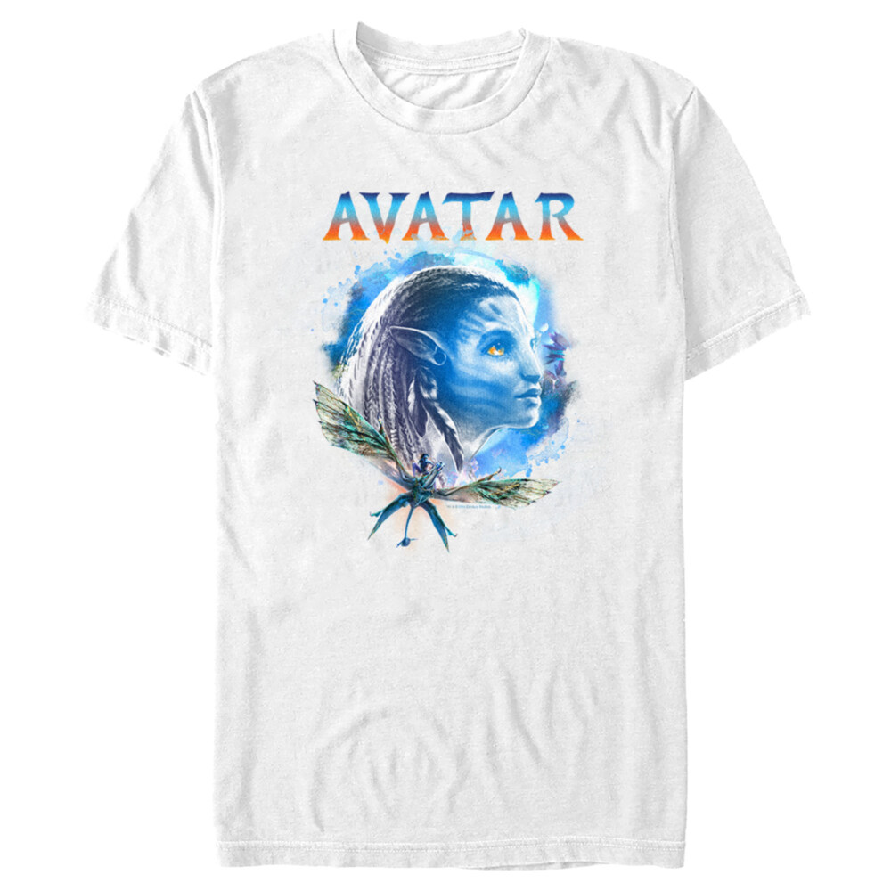 Men's Avatar: The Way of Water Neytiri Portrait  Adult T-Shirt