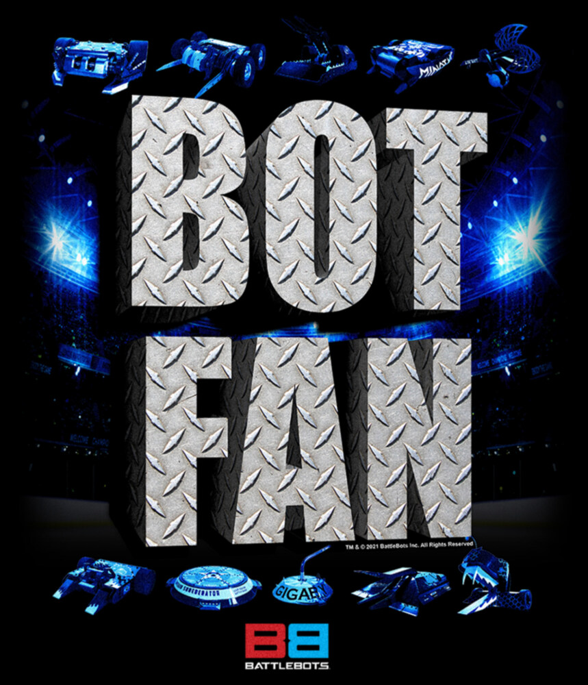Men's Battlebots Bot Fan  Adult T-Shirt