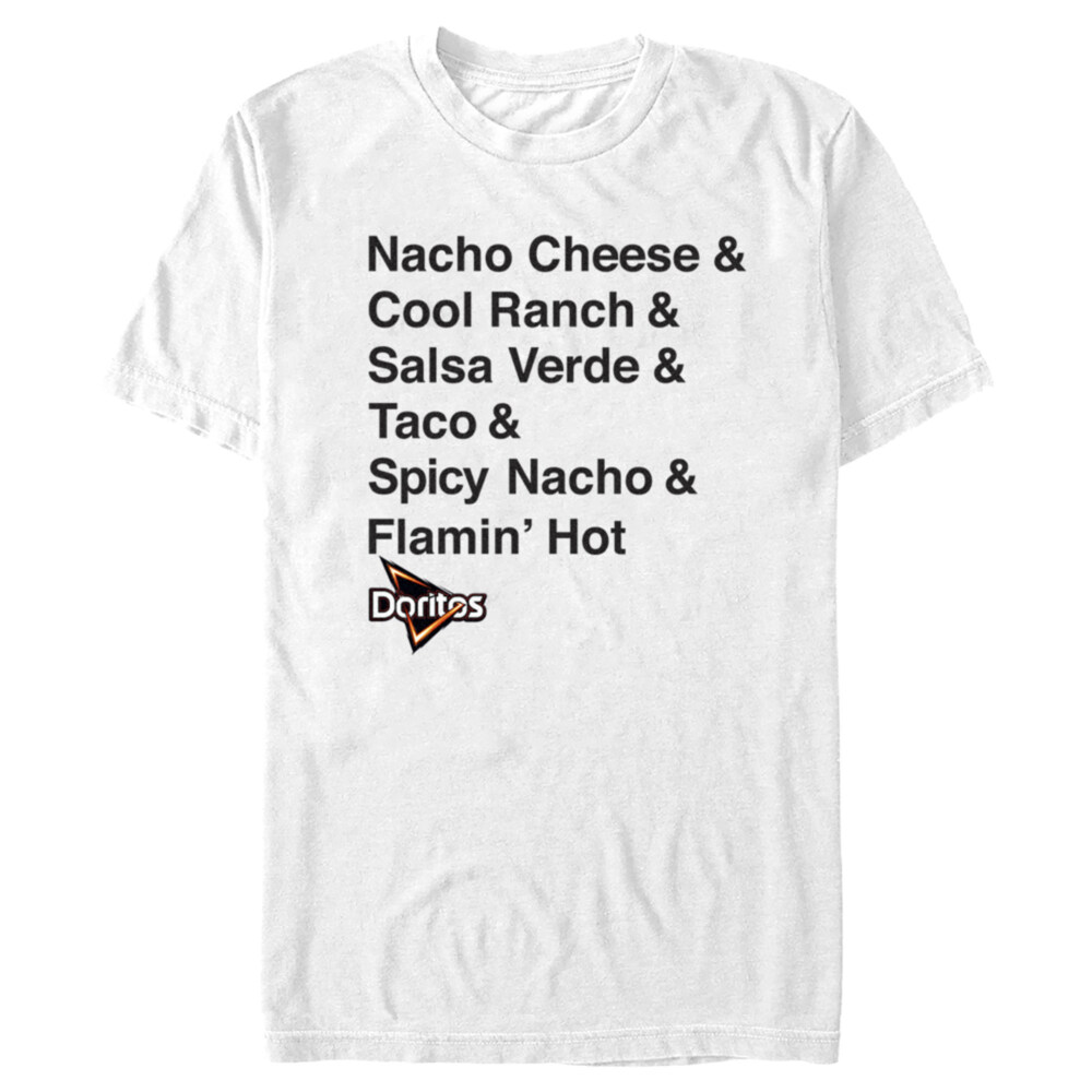 Men's Doritos Flavors Stack  Adult T-Shirt