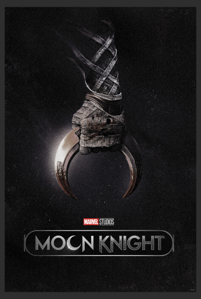 Men's Marvel: Moon Knight Crescent Dart Poster  Adult T-Shirt