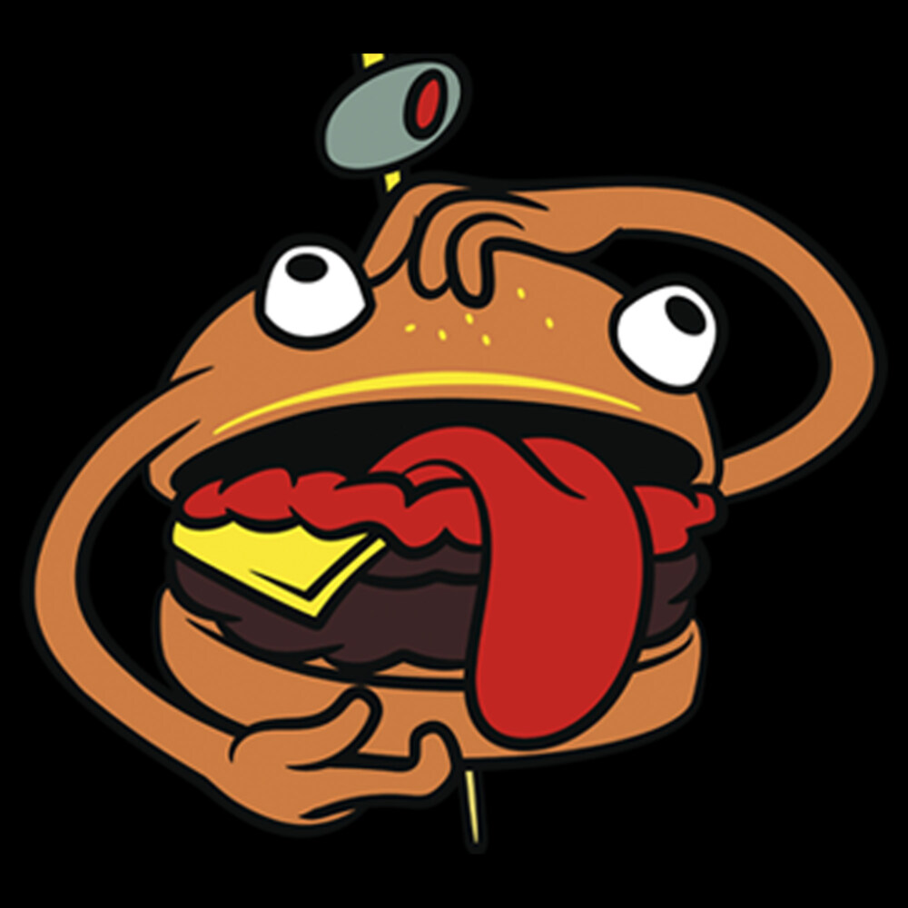 Men's Fortnite Durr Burger  Adult T-Shirt