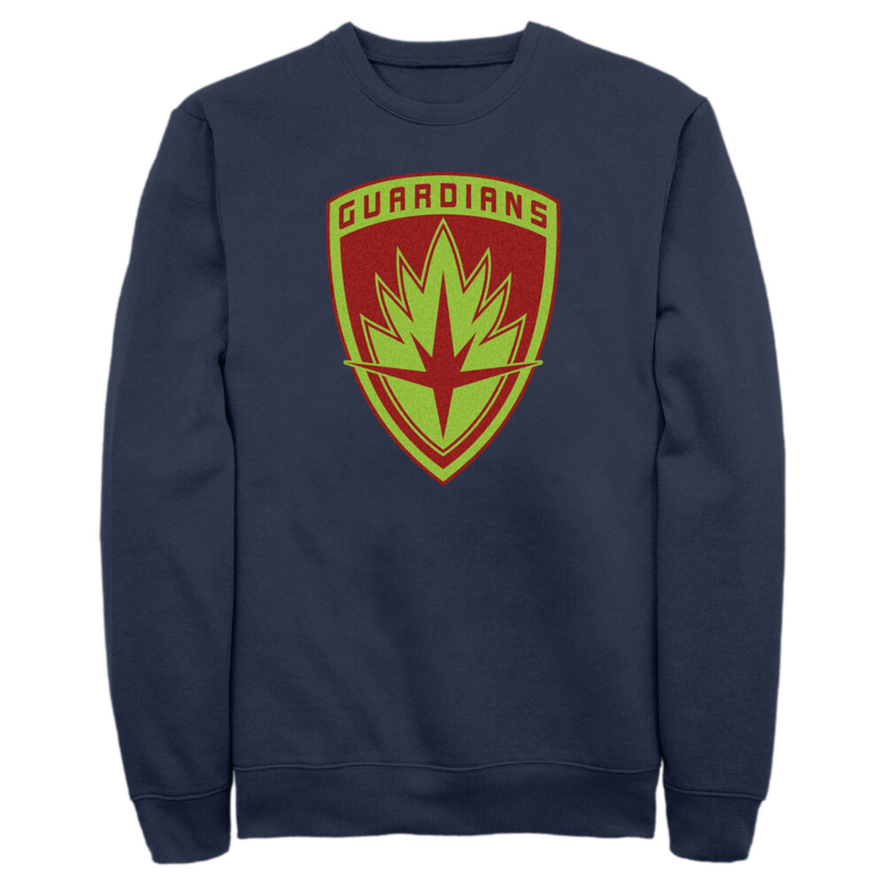 Men's Guardians of the Galaxy Holiday Special Guardians Badge  Adult Sweatshirt